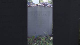 Pilgrimage to Willa Cathers grave in Jaffrey NH [upl. by Nareik]