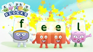 Word Magic  Level Three Reading for Kindergarten  officialalphablocks [upl. by Robert]