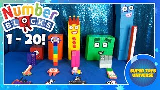 Numberblocks Collection All the Numberblocks from 1 to 20 [upl. by Arotak645]