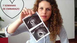 semana 7 de embarazo  7 weeks pregnancy vlog amp belly [upl. by Halimeda]