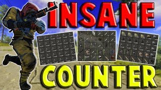 The INTENSE Counter RAID CLUTCH  Crazy Loot  Rust 12 [upl. by Lotte]