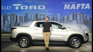 Fiat Toro Nafta  Lanzamiento en Argentina  Primer contacto [upl. by Novyaj]