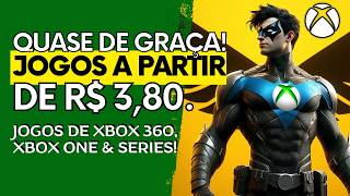 OFERTAS MALUCAS NO XBOX 360 XBOX ONE amp SERIES a Partir de R 380  QUASE DE GRAÇA [upl. by Einahc]