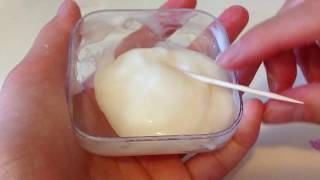 DIY Shampoo And Salt Slime [upl. by Eelrebmyk]