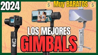 📱 Los 7 mejores GIMBALS BARATOS de Aliexpress 📱 2024 Calidad Estabilizadores de Móvil Cámara [upl. by Anaerb]