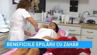 Epilare cu Pasta de Zahar cu Trainer Tina Ioana Caruceru [upl. by Towers282]