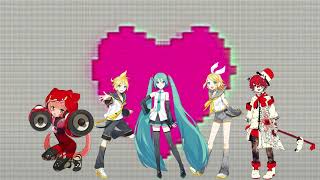 【 5 VOCALOIDS 】 OTOMEROID 『 ボーカロイド 』 [upl. by Daveta]