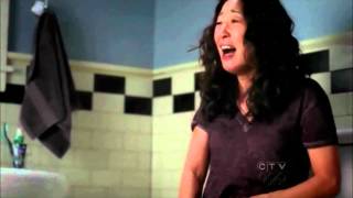 Greys Anatomy 8x19 Christina amp Owen Bathroom scene [upl. by Ruthven]