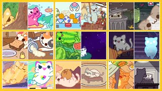 Lets Play Kleptocats Supercute mobile idle game [upl. by Hendren152]