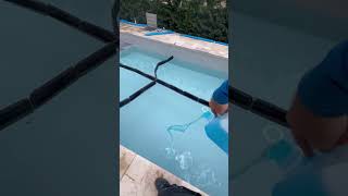 ASMR Pool Cleaning Relaxing Sounds and Perfect Results asmr poolcleaner short [upl. by Freeborn811]