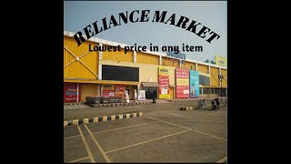 Reliance Market  ASANSOL [upl. by Yelekalb469]