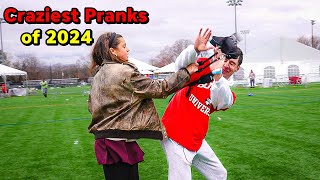 Funniest Pranks of 2024 [upl. by Anaujik]