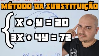 Sistema de Equações Método da Substituição [upl. by Annabell]