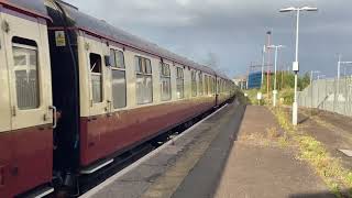 Class 47 departing taunton [upl. by Yeldoow181]