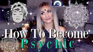 How To Become PSYCHIC 🔮🌙 Develop Your Abilities ✨ Things You Might Not Know [upl. by Towers]