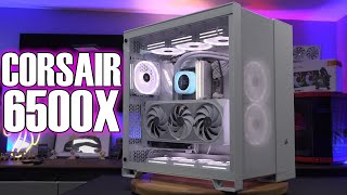 Corsair 6500D Airflow Review 6500X  The New 540 Air [upl. by Inaliak]