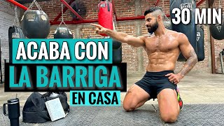 Rutina Para Acabar con LA BARRIGA 30 Minutos Cardio Para QUEMAR GRASA [upl. by Annawik431]