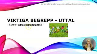 Viktiga begrepp  Specialpedagogik [upl. by Teuton]