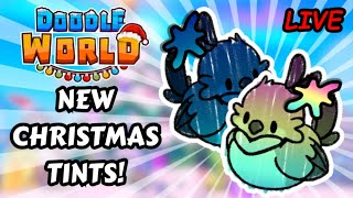 🔴 NEW CHRISTMAS TINTS IN DOODLE WORLD [upl. by Sajovich108]