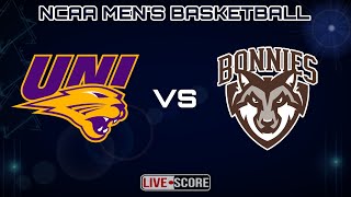 Northern Iowa vs St Bonaventure  NCAA Mens Basketball Live Scoreboard [upl. by Tony]