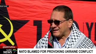 SACPs 15th Congress I Some international guests blame NATO for the war in Ukraine [upl. by Adnamas]