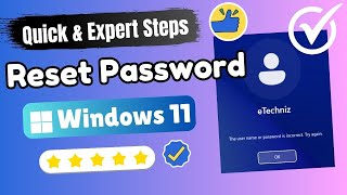 How to reset password windows 11  QUICK EXPERT amp COMPLETE STEPS 2024 [upl. by Eulaliah158]