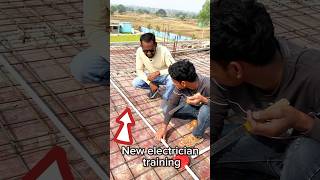 New electrician training  electrician housewiring youtubeshorts wiring [upl. by Neeron]