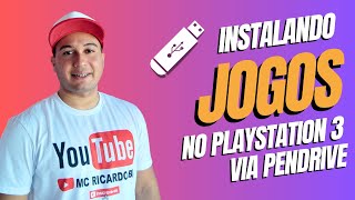 Como instalar jogos em seu Playstation 3 pelo Pendrive [upl. by Mikah185]