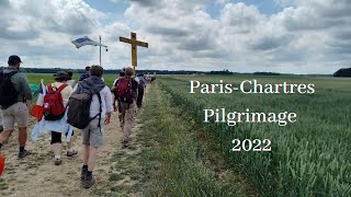 Pèlerinage de ParisChartres 2022 [upl. by Forest]