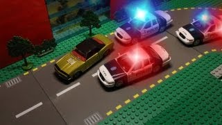 LEGO Car Chase  Back to the Legocago Part 33 HD 1080p [upl. by Aremus]