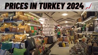 📈 FAKE MARKET PRICES IN TURKEY 2024 🇹🇷 ALANYA MARKET 2024 FULL TOUR [upl. by Carnes]