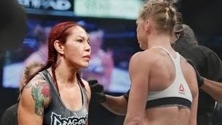 UFC HOLLY HOLM LASHES OUT ON CRIS CYBORG MAKE THE FIGHT 140 CATCHWEIGHT [upl. by Ahsoj686]