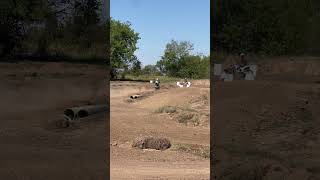 Practicing the whoops motocross kx450 dirtbike supercross [upl. by Lyj]