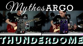 THUNDERDOME an Original song FT The Mythos Argo Octave Fuzz Pedal [upl. by Otanutrof]