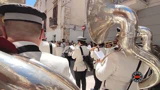 Marcia Il settebello Banda di Conversano Ligonzo 28424 Castellana Grotte Processione di Gala [upl. by Airpal]