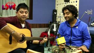 Arijit Singh amp Jeet Gannguli sing Medley of Favourite Songs  Raaz Ankhein Teri  Radio Mirchi [upl. by Ikuy]