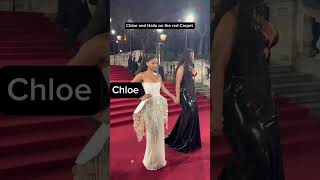 Chloe and Halle at the Fashion Awards chloe halle tfa awards youtubeshorts [upl. by Idmann928]