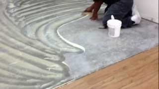 VCT Tile Installation [upl. by Sy196]