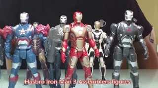 Open the toy Hasbro Marvel Iron Man 3 Avengers Initiative Assemblers [upl. by Yared]