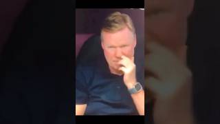 Koeman Comiendose Los Mocos en la Eurocopa 2024 [upl. by Ayekal]