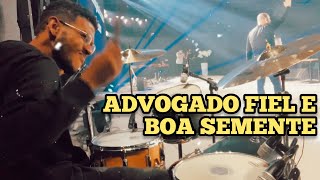 ADVOGADO FIEL E BOA SEMENTE Com Bruna Karla drumcover Matheus Falcao [upl. by Hiroko]