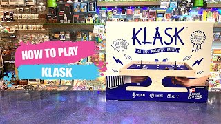 How to Play Klask  Board Game Rules amp Instructions [upl. by Dalston]