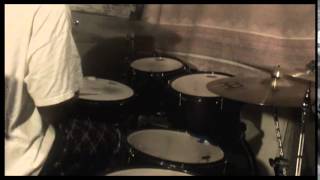 Deitrick Haddon Hes Able drumcover Fruition Music Track [upl. by Yelkao169]