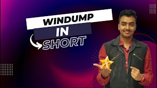 Windump Explained  Lec 11 Notes 🔥 [upl. by Suisyola3]