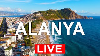 Alanya Live camera KLEOPATRA BEACH Alanya Turkey 07012024 alanya turkey beach livestream [upl. by Longo]