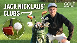 I USED JACK NICKLAUS GOLF CLUBS and they were amazing Golf Monthly [upl. by Ewer]