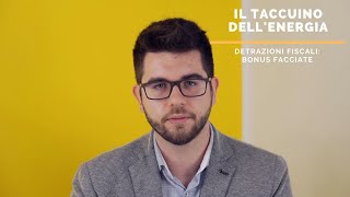 Detrazioni fiscali Bonus Facciate [upl. by Ertha]