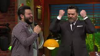 Beyaz show gülme krizine sokan hayal konuğu  Beyazıt Öztürkün elini öptü [upl. by Norty]