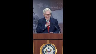 Sen McConnell congratulates Donald Trump on victory [upl. by Nayhr879]