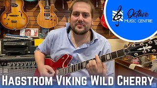 Hagstrom Viking Wild Cherry Transparent  DESKTOP DEMOS [upl. by Lamhaj]